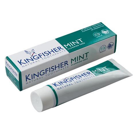 Kingfisher Fluoride Free Toothpaste - Mint - 100ml - Kingfisher