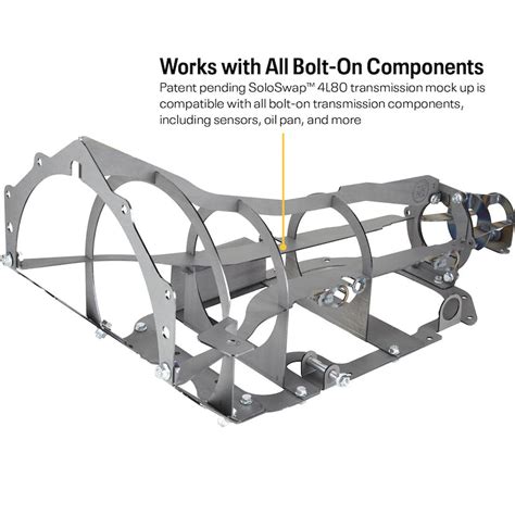 SoloSwap™ GM 4L80E Swap Mock Up Transmission