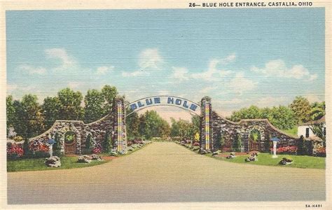 Blue Hole Castalia, Ohio | Ohio History | Pinterest