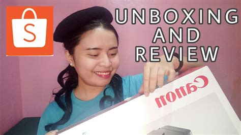 UNBOXING CANON PIXMA MG2540S | HONEST REVIEW | SHOPEE PHILIPPINES - YouTube