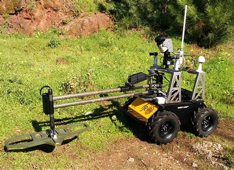 Robot Takes on Landmine Detection While Humans Stay Very Very Far Away