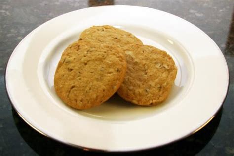 These old-fashioned black walnut cookies are made with butter and brown ...