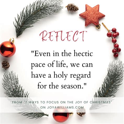 The Joy of Christmas, Day 1: Reflect - Joy to the Soul