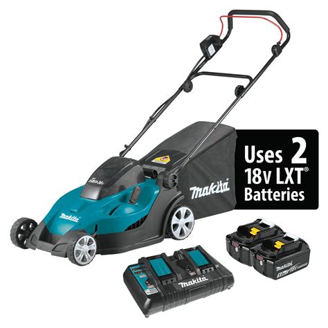 Makita DLM431PT2: Cordless Lawn Mower, 36V, 2 Tooth, 430mm, 3600rp