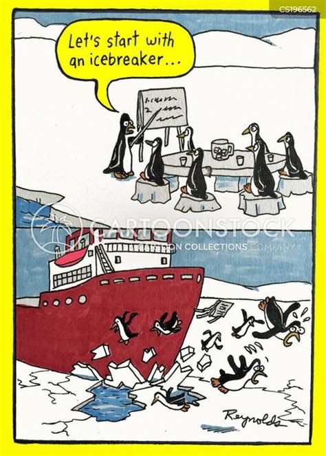 Icebreaker Ship Cartoons and Comics - funny pictures from CartoonStock