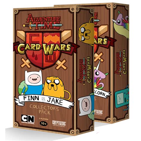 Cryptozoic Adventure Time Card Wars Finn vs Jake - Toys & Games - Family & Board Games - Card Games