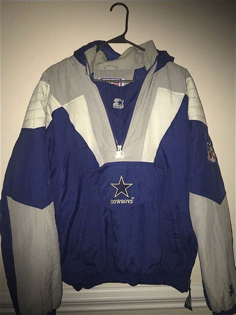 Vintage 90's NFL Dallas Cowboys Starter Pullover Parka Coat - Size Medium by JourneymanVintage ...