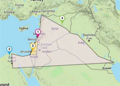 Biblical Boundaries of the Land of Israel - The Israel Bible