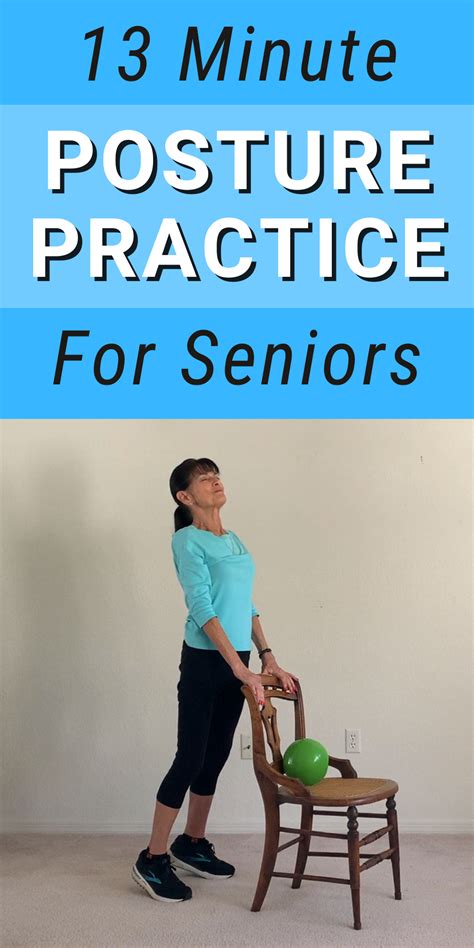 Posture Exercises for Seniors - Fitness With Cindy | Posture exercises, Senior fitness, Yoga for ...