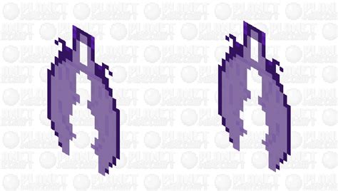 Purple Dragon Wings Minecraft Mob Skin