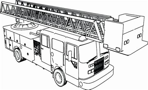 Fire Trucks Coloring Pages Elegant Lego Fire Truck Coloring Pages at ...