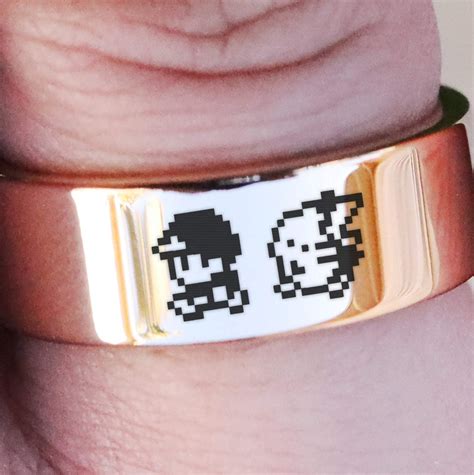 Pokemon Ring, Pokemon Pixel Ring, NES Ring, Old School Ring, Gameboy R