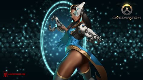 ArtStation - Overwatch: Symmetra Fan Art