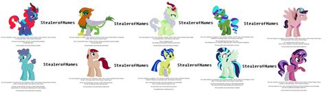 Perchance MLP OC Generator Adopts by StealerofNames on DeviantArt