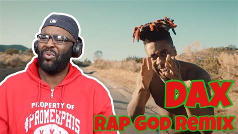 Dax- Rap God Remix (One Take) | (Reaction & Review) - YouTube