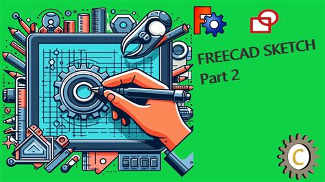 FreeCAD Sketch Tutorial - Part 2 - YouTube