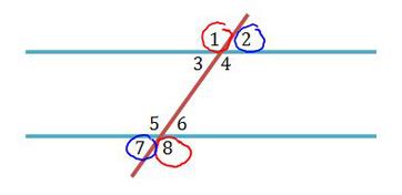 Alternate Exterior Angles | Definition, Theorem & Examples - Lesson | Study.com