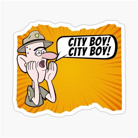 "City Boys meme" Sticker for Sale by SkyBazaar | Redbubble