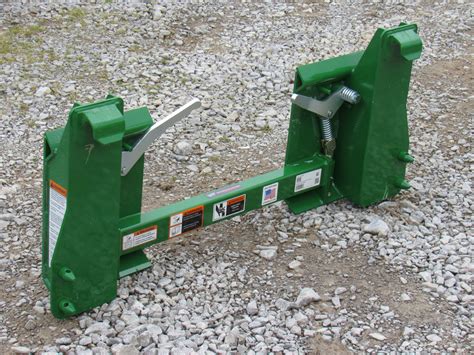 John Deere 300 400 500 Series Loader to Skid Steer Quick Attach Adapter 832620 – Skid Steer ...