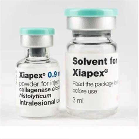 Xiapex Collagenase Injections at Rs 62000/box in Bavla | ID: 2851281298373