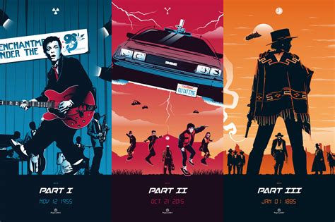 Back to the Future Trilogy posters by Julien Rico Jr. | Future poster ...