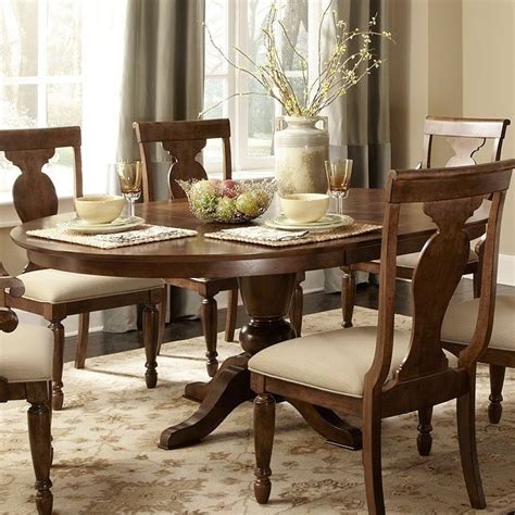 Rustic Traditions Oval Dining Table Liberty Furniture | Furniture Cart