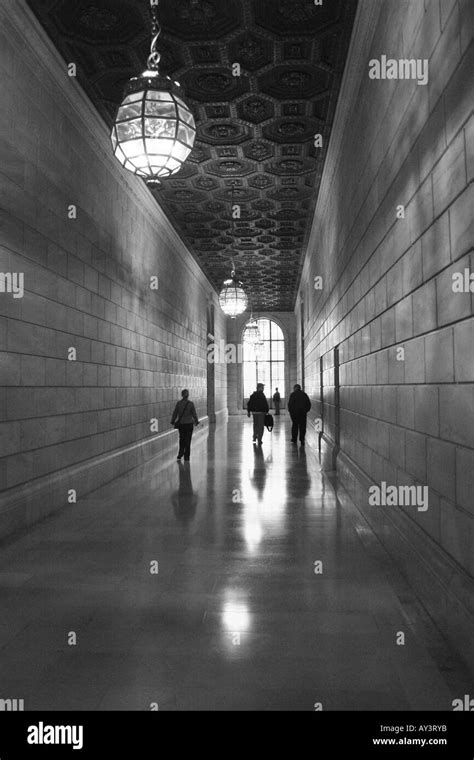 Interior of the New York City Public Library Stock Photo - Alamy