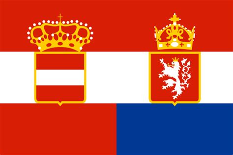 Flag of Austria-Bohemia : r/vexillology