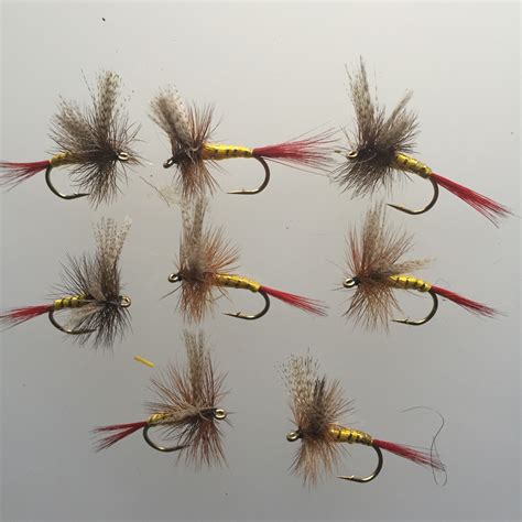 Fly Fishing “PROFESSOR SIMON” Dry flies Size 10, pack of 8 UK May fly ...