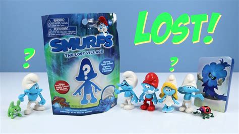 Smurfs The Lost Village Figures Smurfs, Lost Village, Preschool Toys ...