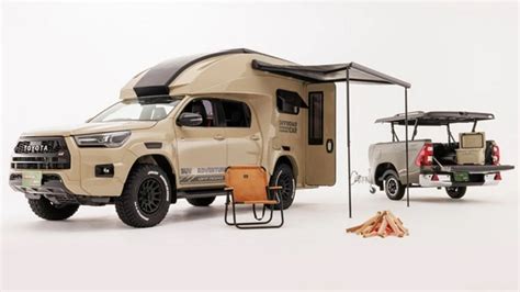 Toyota Hilux se puede convertir en un genial motorhome todoterreno