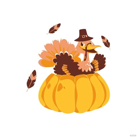 Cute Thanksgiving Clipart in Illustrator, EPS, SVG, JPG, PNG, PSD - Download | Template.net