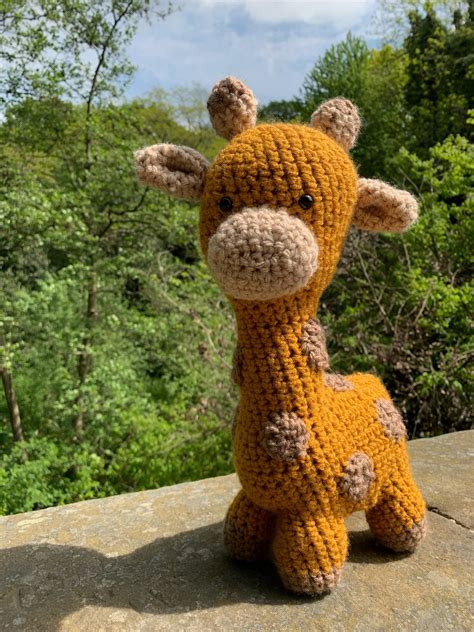 Gerald the Giraffe Crochet Plushie amigurumi Digital PDF Pattern - Etsy