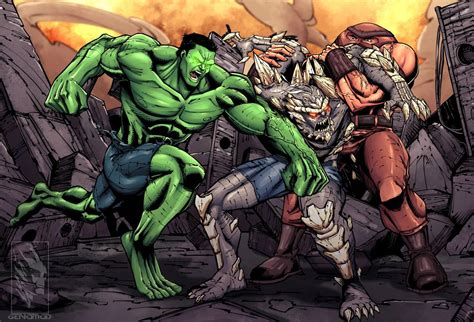 Hulk and Juggernaut Vs Doomsday by xMonsterGirlsHideout on DeviantArt