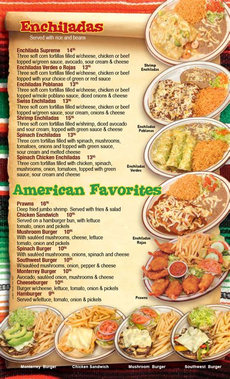 MENU – La Mex Morris