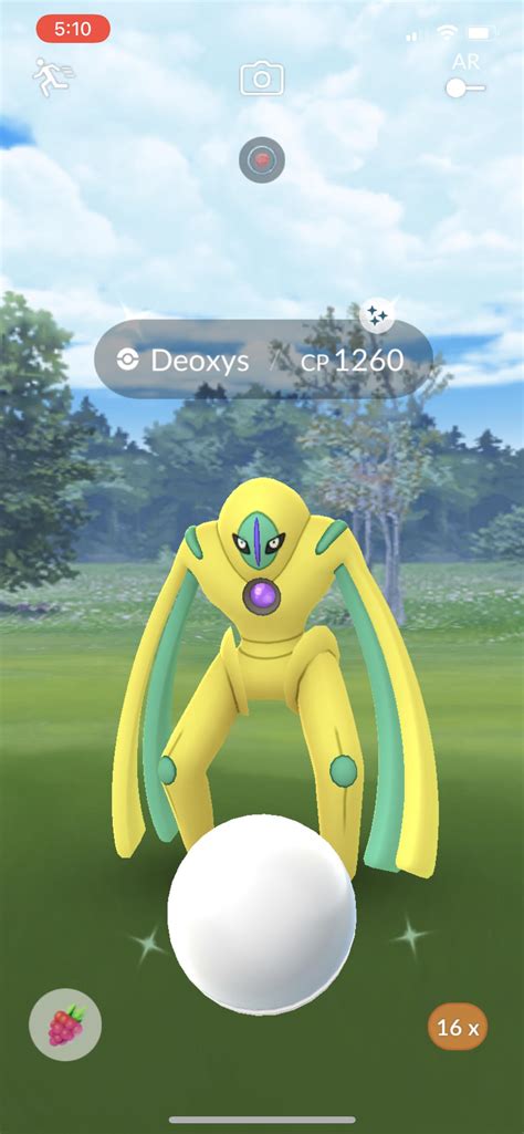 Shiny deoxys defense form live! : TheSilphRoad