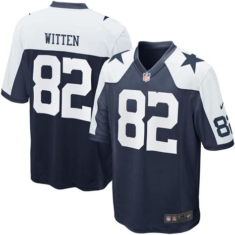 Nike Jason Witten Dallas Cowboys Youth Throwback Game Jersey - Navy Blue