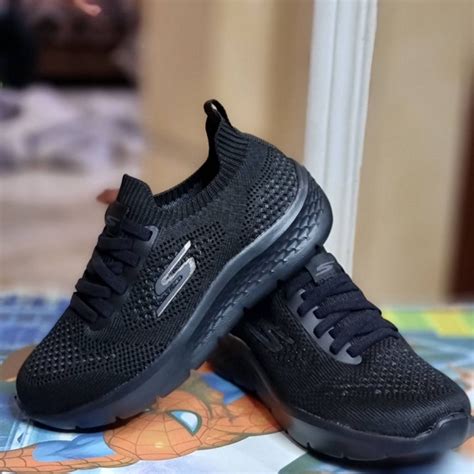 Skechers SLIP ON FULL BLACK รองเท้านักเรียน ธรรมดา สําหรับเด็กชายและเด็กหญิง พรีเมี่ยม | Lazada ...