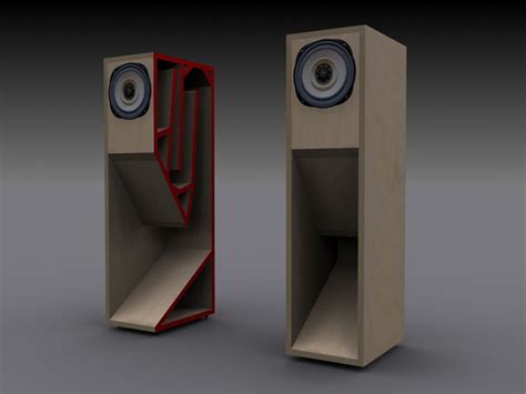 Mau Horn XII with Lowther EX. Rendering of my next HiFi project ...