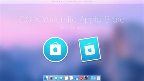 OS X Yosemite Apple Store Icons by JasonZigrino on DeviantArt