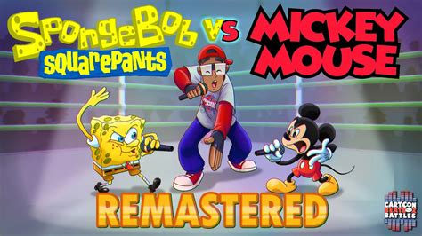 Spongebob vs Mickey Mouse Remastered | Cartoon Beatbox Wiki | Fandom