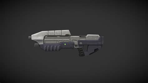 Halo Assault Rifle - 3D model by trherrera [4a86b74] - Sketchfab