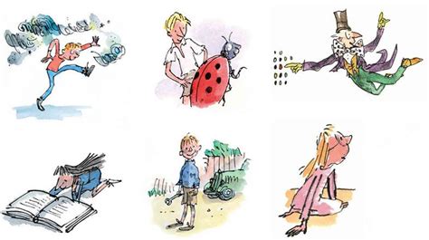 roald dahl characters | Roald dahl characters, Roald dahl, Roald dahl day