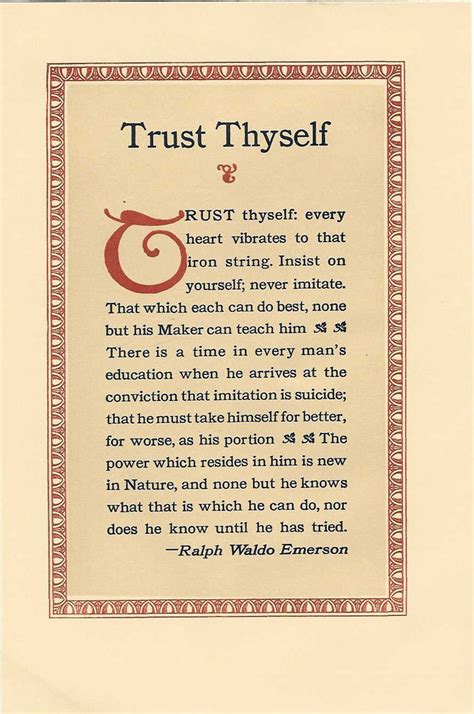 Ralph Waldo Emerson Self Reliance Quotes - ShortQuotes.cc