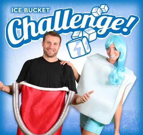 Ice Bucket Challenge Couples Costume Idea - Halloween Costumes Blog