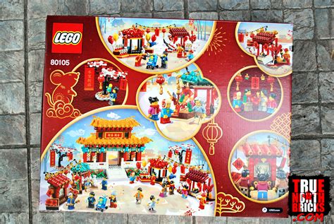 Temple Fair (80105) Review - Chinese Festival Set - True North Bricks