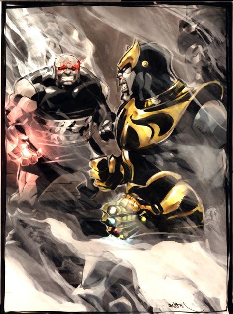 Darkseid Vs Thanos Wallpapers - Top Free Darkseid Vs Thanos Backgrounds - WallpaperAccess