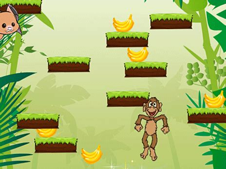 Play Monkey Banana Jump online for Free - POG.COM