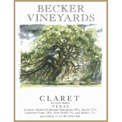 Becker Vineyards Wine - Learn About & Buy Online | Wine.com