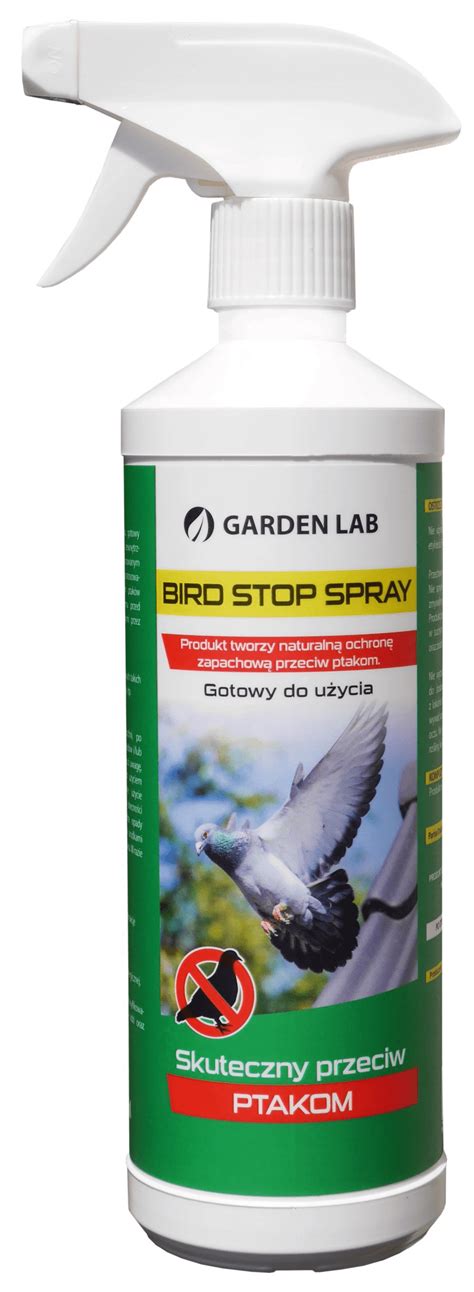 Bird Stop Spray Na Gołębie 500ml Garden LabCentrum Ogrodnicze Zielony Klomb